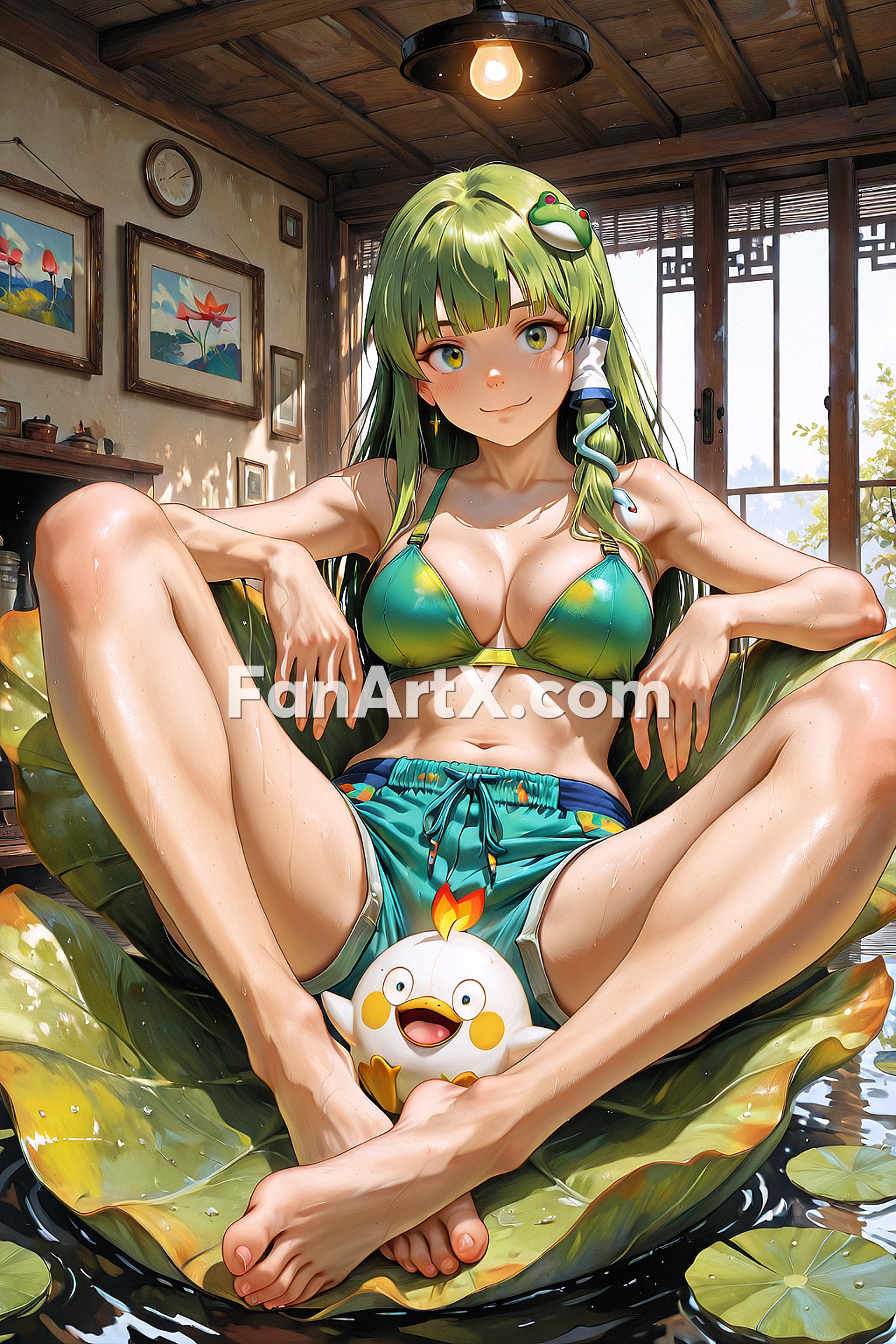 Kochiya Sanae Touhou project Fanart 2324336